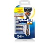 Holicí strojek ProGlide Flexball + hlavice 6 ks
