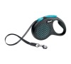 Vodítko Flexi Design M Pásek 5m/25kg - modrá