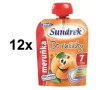 Příkrm Sunárek Do ručičky meruňka, 90g x 12ks
