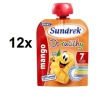 Příkrm Sunárek Do ručičky mango, 90g x 12ks