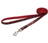 Vodítko Rogz FANCY DRESS Armed Response Bones on Red XL