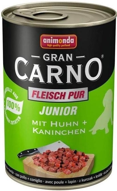 Konzerva Animonda Junior Gran Carno kuře + hovězí 400g