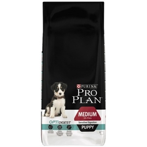 Granule Purina Pro Plan MEDIUM PUPPY Sensitive Digestion Kuřecí 12 kg