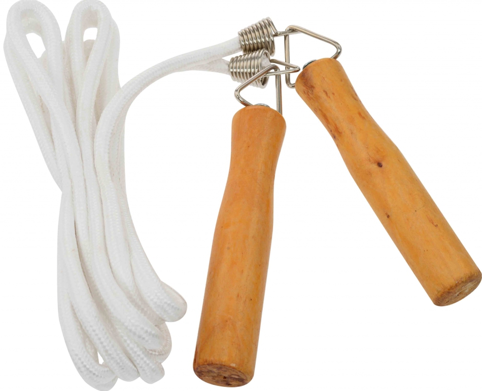Švihadlo Lifefit Wood Rope, dl. 280cm