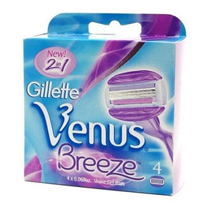Náhradní hlavice Gillette Venus Breeze, 4 ks