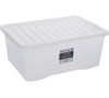 Box s víkem Wham 10870 45 l, bílý
