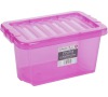Box s víkem 6,5l Wham 12312 RŮŽOVÁ