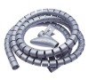 Trubice pro kabely Connect IT WINDER, 2,5m x 20mm - šedá