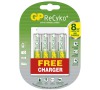 Nabíjecí baterie GP ReCyko+ 4AA + USB nabíječka