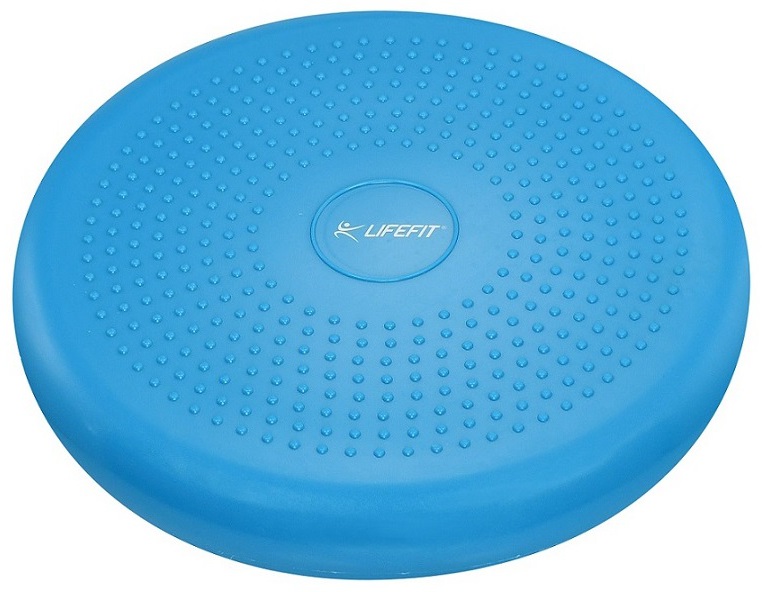 Balanční masážní polštářek Lifefit BALANCE CUSHION 33 cm - modrá