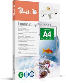 Laminovací fólie Peach A4 (216x303mm), 80mic, 100 ks