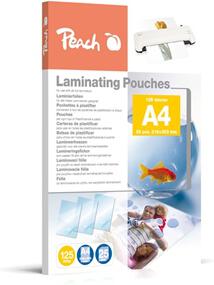 Laminovací fólie Peach A4 (216x303mm), 125mic, 25 ks