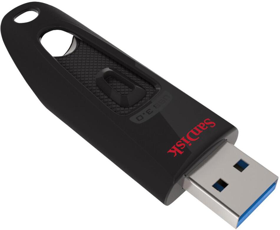 Flash disk Sandisk Ultra 128GB USB 3.0, černý (124109)