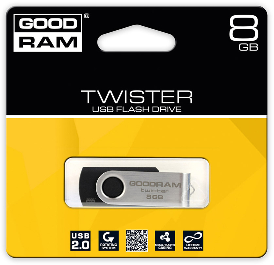 USB Flash disk Goodram FD 8GB TWISTER USB 2.0