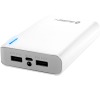 Powerbank GoGEN 10000mAh - šedá/bílá