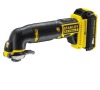 Multibruska Stanley FatMax FMC710D2, 2 aku