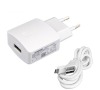 Rychlonabíječka do sítě s micro USB datovým kabelem Huawei AP32 bílá