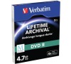 Disk Verbatim DVD-R M-Disc 4,7GB, 4x, printable, slim box, 3ks