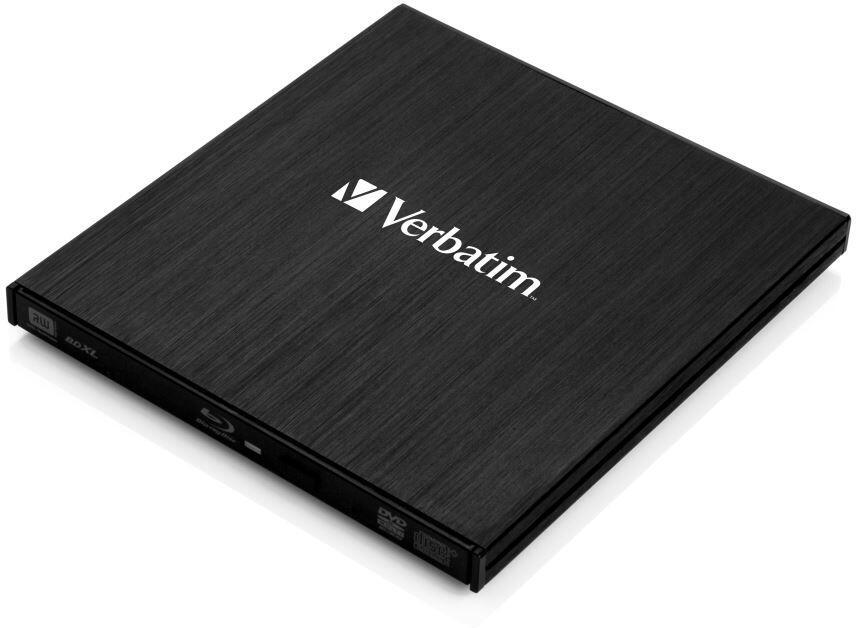 Externí Blu-Ray vypalovačka Verbatim External Slimline USB 3.0 (43890)