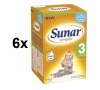 Kojenecké mléko Sunar Complex 3, 600g x 6ks