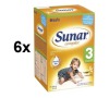 Kojenecké mléko Sunar Complex 3 vanilka, 600g x 6ks