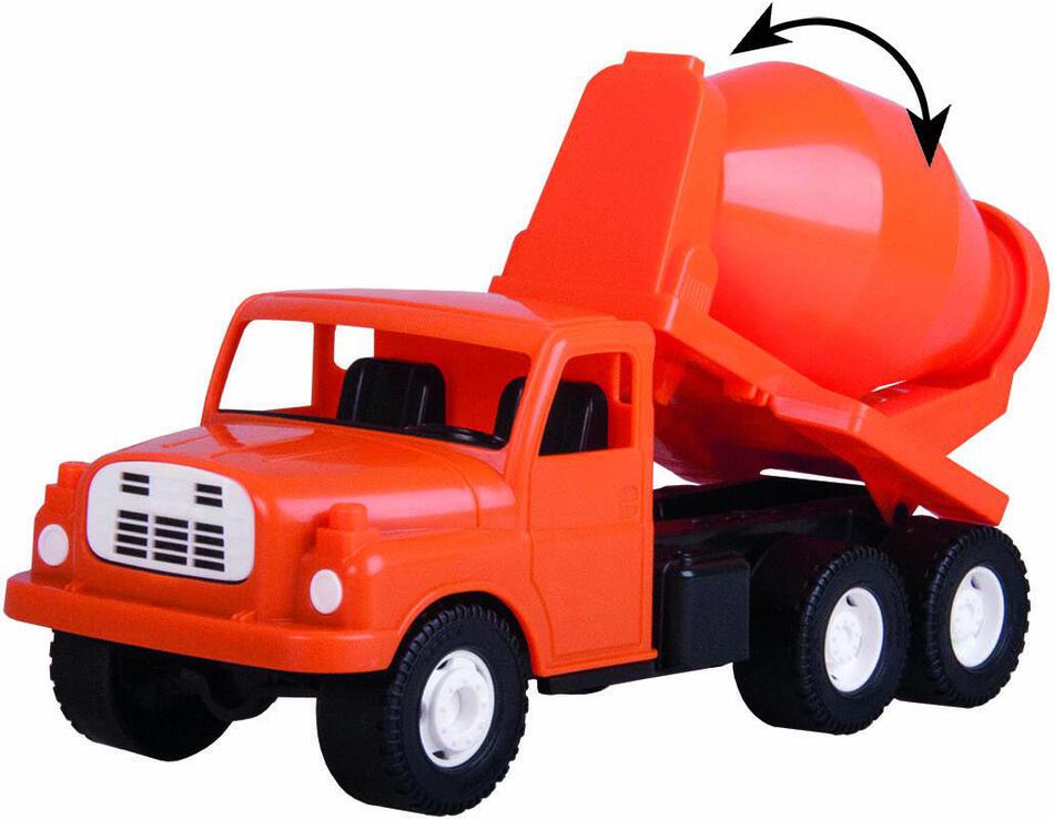 Auto Dino Tatra 148 plast domíchávač 30 cm, oranžová