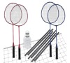 Badminton set Spokey Fun Start - červeno/modrá