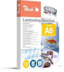 Laminovací fólie Peach A6 (111x154mm), 125mic, 100 ks
