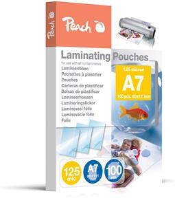 Laminovací fólie Peach A7 (80x111mm), 125mic, 100 ks