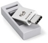 64GB USB Flash 3.1 OTG Micro Vault CA1 DUO bílý Sony (USM64CA1)