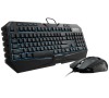 Cooler Master Octane, herní set klávesnice a myši, barevné LED, US layout, černá