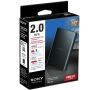 HDD 2.5" 2TB USB 3.0 černý, hliníkový, externí harddisk Sony (HD-E2B)