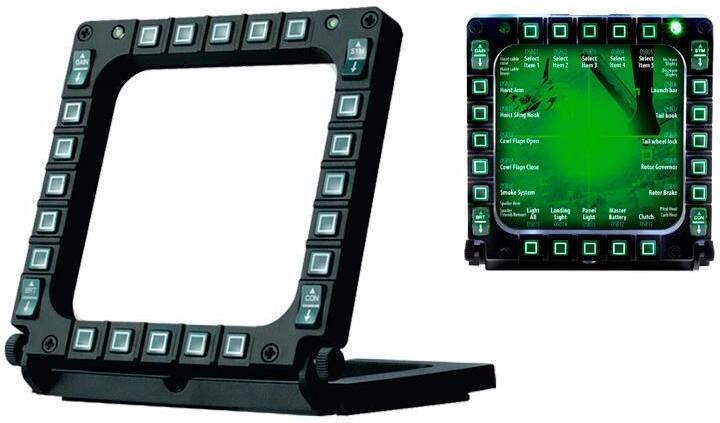 Thrustmaster navigační panely MFD Cougar Pack - replika US Air Force F-16 MFD (2960708)