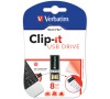 8GB USB Flash 2.0 CLIP-IT Store‘n’Go černý Verbatim