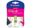 8GB USB Flash 2.0 CLIP-IT Store‘n’Go zelený Verbatim