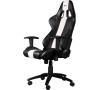 Herní křeslo C-TECH PHOBOS (GCH-01W), pro gaming, černo-bílé