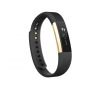 Fitness náramek Fitbit Alta small - černý/zlatý