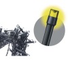 LED řetěz – krápníky, 3m, teplá bílá, programy
