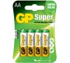 Tescoma Alkalická tužková baterie GP Super AA, 4 ks