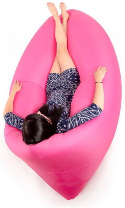 Nafukovací vak G21 Lazy Bag Pink