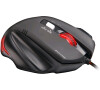 Myš C-Tech Akantha / optická / 6 tlačítek / 2400dpi - černá/červená