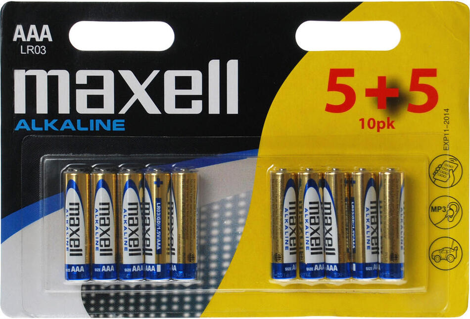 Baterie MAXELL LR03 10BP AAA