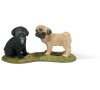 Zvířátko - 2 štěňata mopsů SCHLEICH