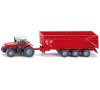 SIKU Farmer - Traktor Massey Ferguson s přívěsem, měřítko 1:87
