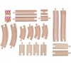 Set kolejí, 20dílů WOODY