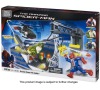 Micro - Spiderman - Speciální bojový set s helikoptérou a jeřábem MEGA