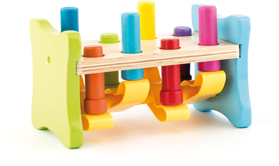 Zatloukačka “Up and down”, dřevo/plast WOODY