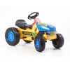 Hračka G21 Šlapací traktor Classic žluto/modrý