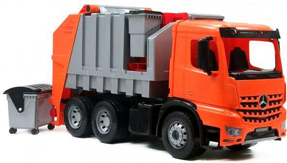 Auto Lena Mercedes Actros popelář, 72 cm, 3-osý
