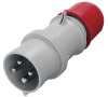 Vidlice 4P 32A/400V IP44 bezšroubová